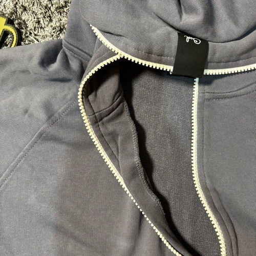 OWL Anthracite Zip Hoodie with Hood, M