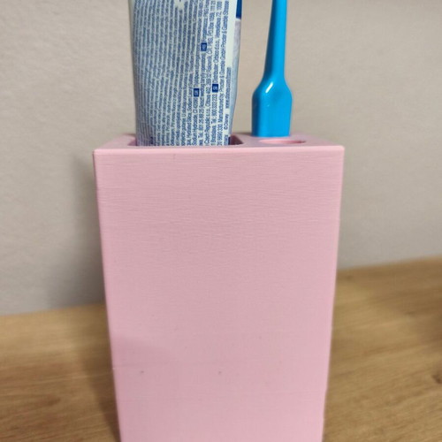 Lego Toothbrush case new, 3D printed from PLA plastic