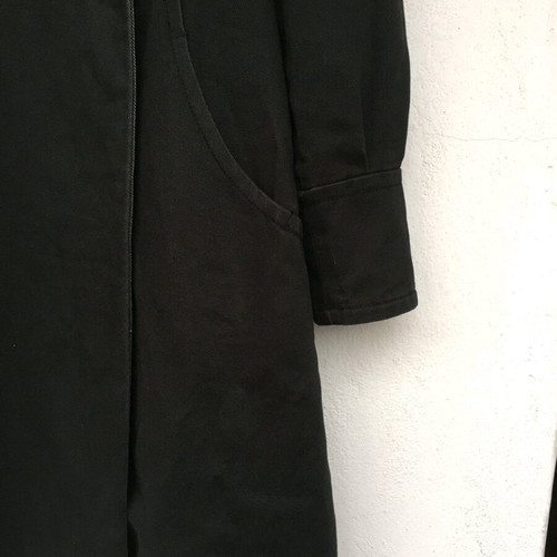Mango cotton trench suit S like new, black
