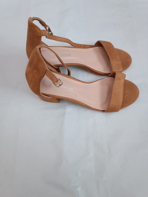 Beige women's sandals size 36 new