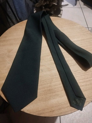 Vintage green tie used