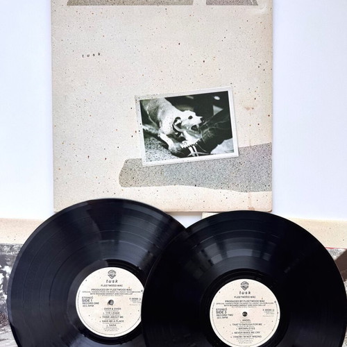 Fleetwood Mac Tusk 2xLP used, 1st UK 1979 embossed edition