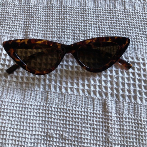 Cat eye sunglasses tortoise Zara like new, brown
