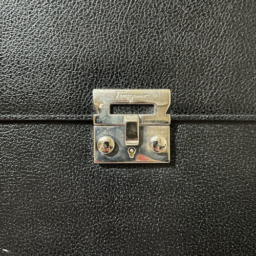 Salvatore Ferragamo Briefcase like new, black