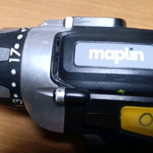 Maplin drill driver used without battery with charger