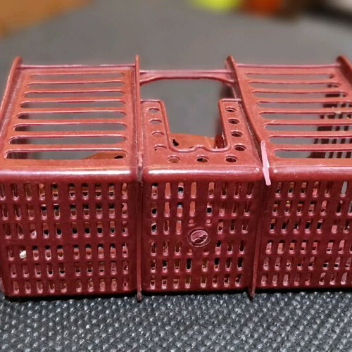 Plastic cutlery holder