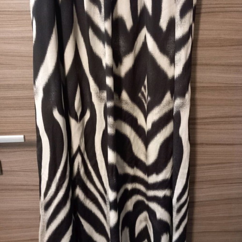 M&Co Black and White Long Dress Like New, Size 48