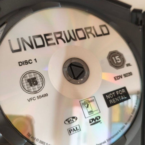 Underworld 2 Disc Set Special Edition DVD like new