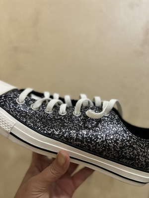 Converse Chuck Taylor All Star Glitter sneakers like new, size 42.5