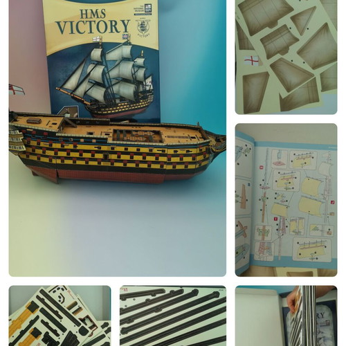 CubicFun 3D Puzzle HMS Victory like new, 189 pieces