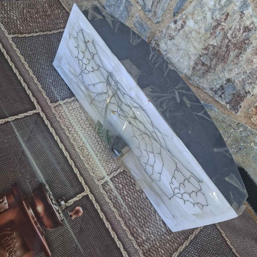 Lamp used, cable cut