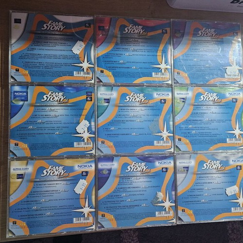Fame Story Band collection set of 10 CDs like new, with Christmas Album