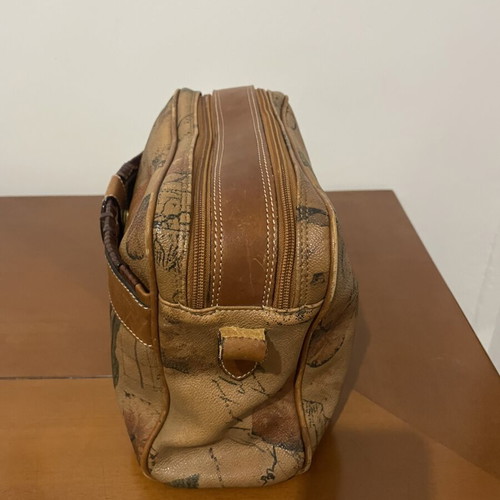 Vintage Guy Laroche leather shoulder bag like new, brown