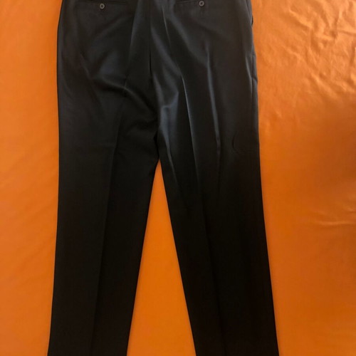 Nikola Badini gabardine suit pants like new, size 48 black