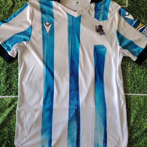 Real Sociedad 23/24 Home Shirt used, official replica, size L