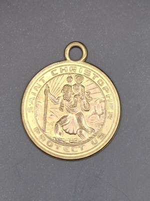 Vintage μενταγιόν The League of St. Christopher σαν καινούργιο