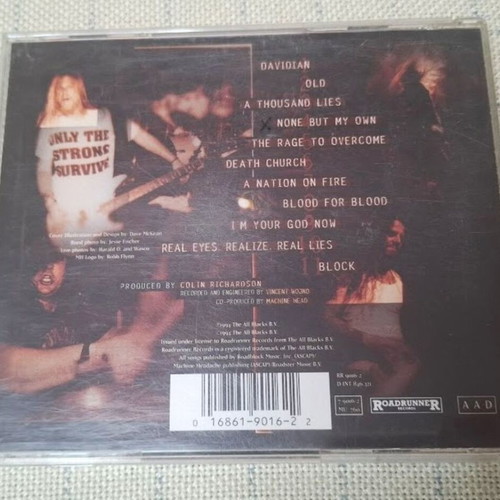 Machine Head Burn My Eyes CD used, rock