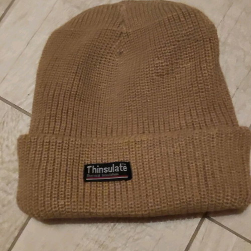 Wool hat new, winter, beige