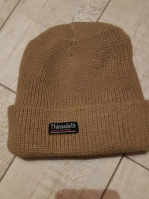 Wool hat new, winter, beige