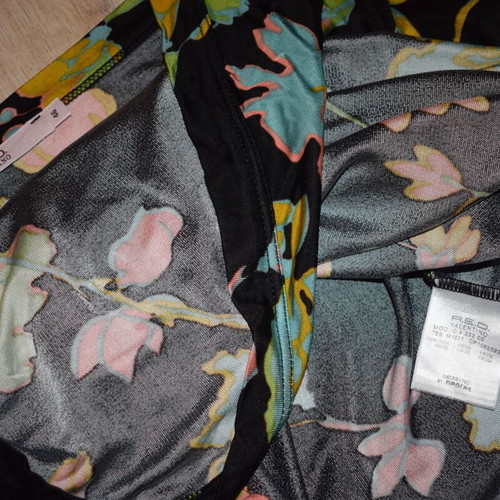 Red Valentino blouse with flowers like new, size 46