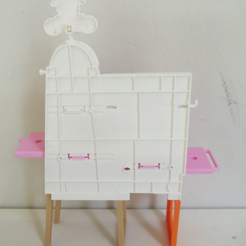 Barbie playset with pet boutique used, 2015, Mattel