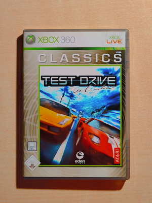 Test Drive: Unlimited Xbox 360 like new, German edition