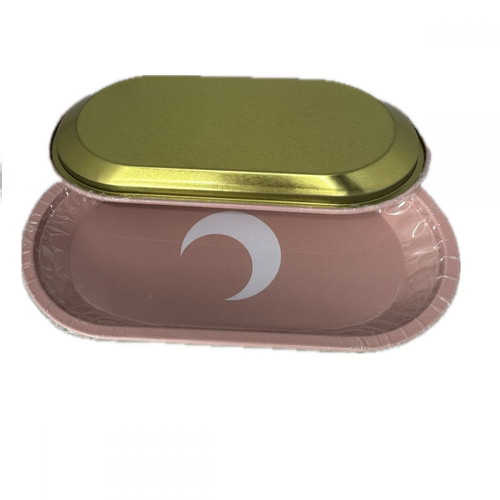 Metal Rolling Tray Pink Moon 18.5x9.2cm new