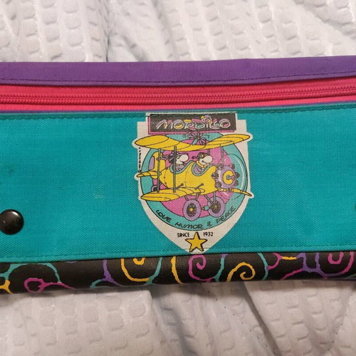 Mordillo vintage retro 80s 90s pencil case used