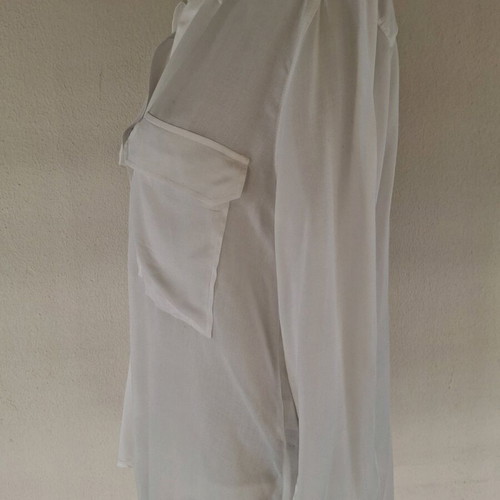 Zara shirt used, white, size L