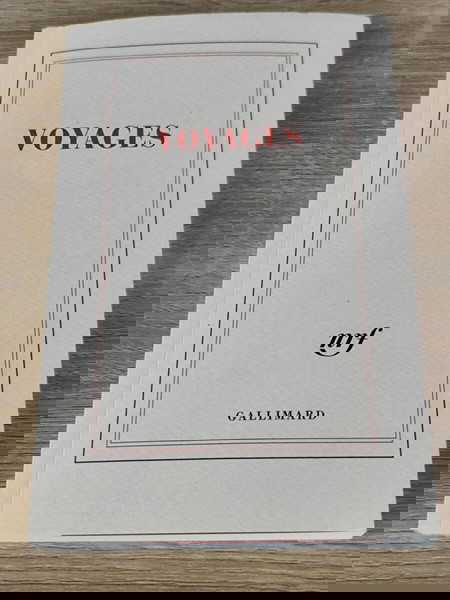 Σημειωματάριο VOYAGES Gallimard