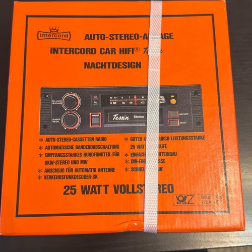 Vintage radio cassette player 1994 new in box