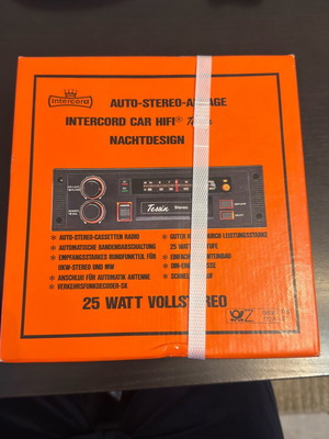 Vintage radio cassette player 1994 new in box