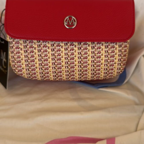 Maria C crossbody bag, red