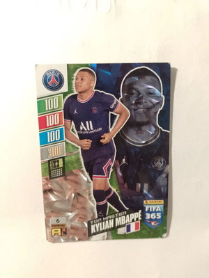 Kylian Mbappe Top Master FIFA 365panini 2022 like new