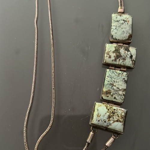 Necklace new with stones A.L.E.