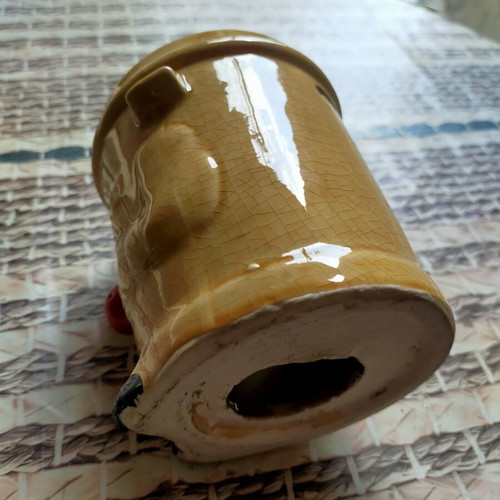 Decorative ceramic jar