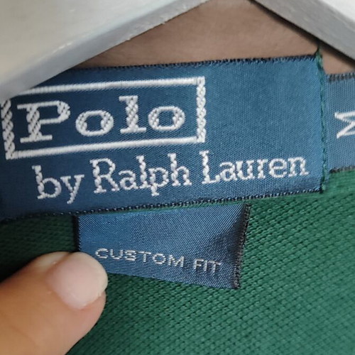 Polo Ralph Lauren Big Pony shirt used, size M, green