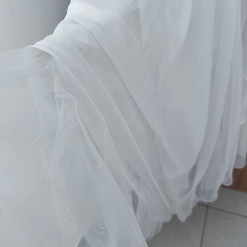 Mikael White Strapless Wedding Dress Plus Size XXL New