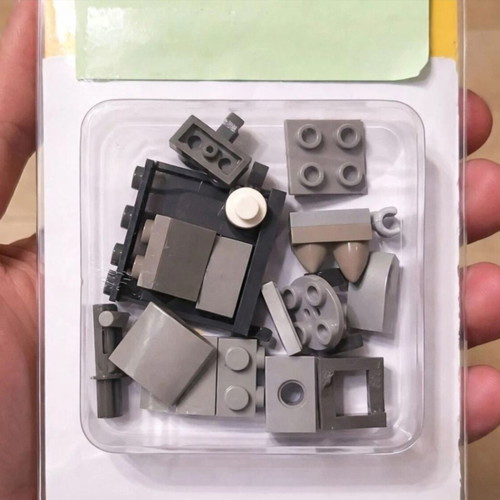Building parts like new, assorted set