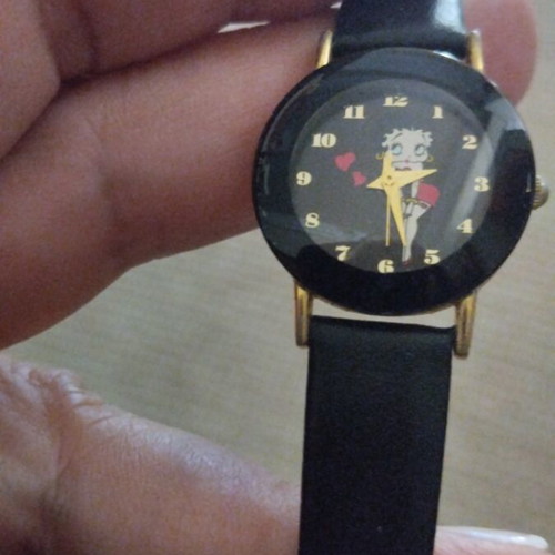 Children's watch like new, black