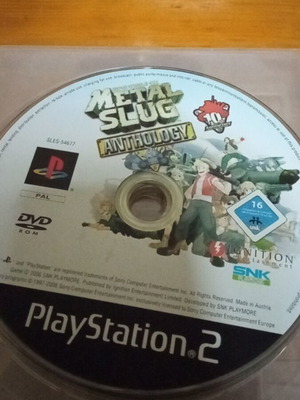 Παιχνίδι PlayStation 2 Metal Slug Anthology μεταχειρισμένο χωρίς κουτί συλλεκτικό