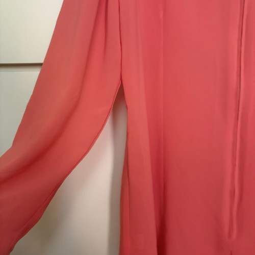 Celestino coral airy shirt tunic with zipper, women's M