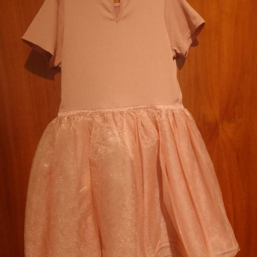 Girls' dress H&M pink size 134-140cm like new