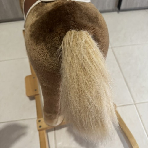Rocking horse with sounds like new