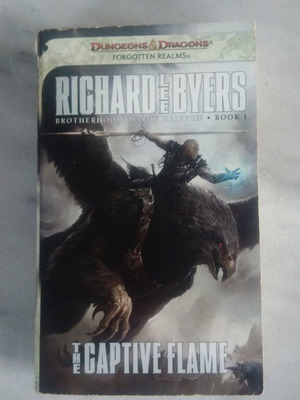 Dungeons and Dragons The Captive Flame βιβλίο μεταχειρισμένο, αγγλική έκδοση