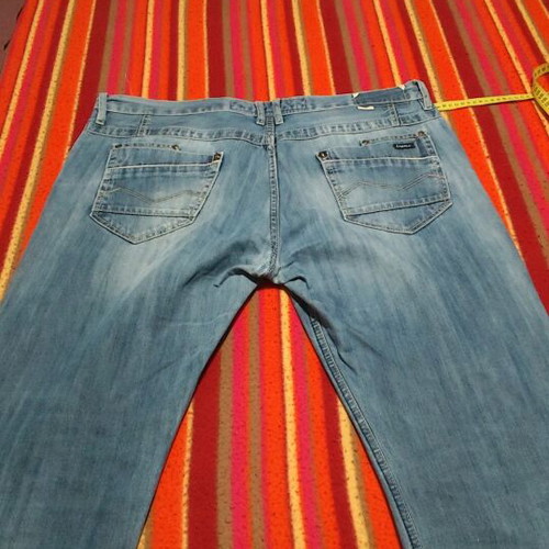 Men's Cabell Jeans denim pants used, size 40, with buttons