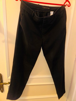 Zara black office pants like new, size L