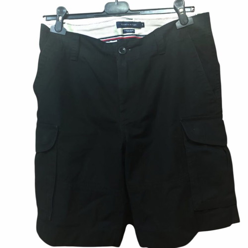 Tommy Hilfiger cargo shorts men's like new, size 30, black
