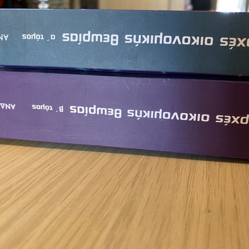 Economics Textbooks for Grade 12 Like New, Two Volumes