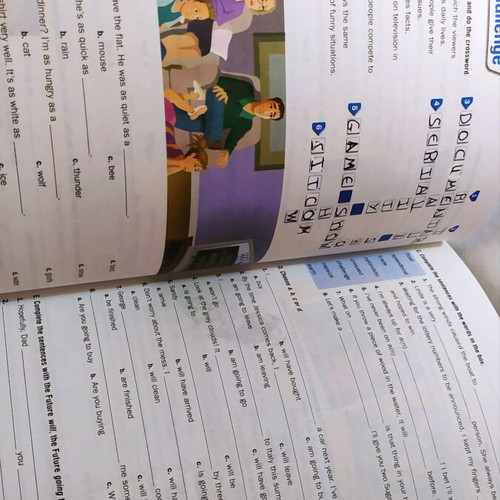 English Book Top 4 Workbook used